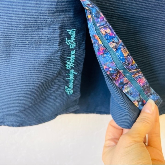 Robert Graham luxury Blue Button Up Dress Shirt Small - Picture 2 of 11